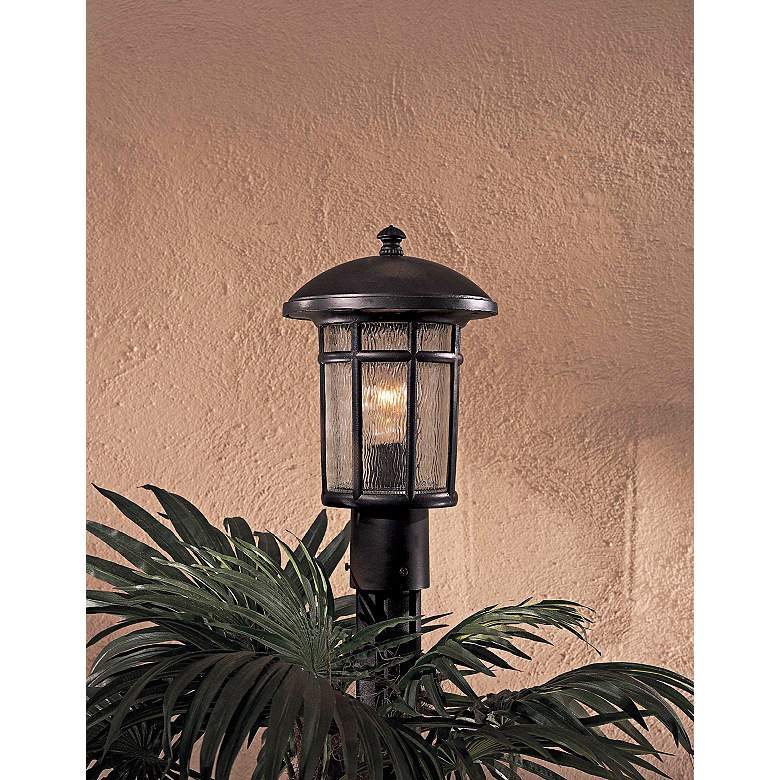 Cranston Collection 14 3/4&quot; High Post Mount Outdoor Light in scene