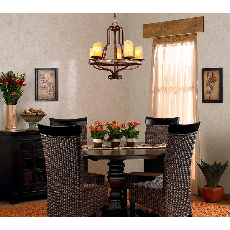 Image 1 Durango Collection Five Light Chandelier in scene