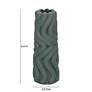 4_Gabby 9 1/2"H Matte Green Speckled Concrete Decorative Vase more views