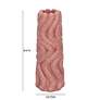 4_Gabby 9 1/2"H Salmon Pink Speckled Concrete Decorative Vase more views