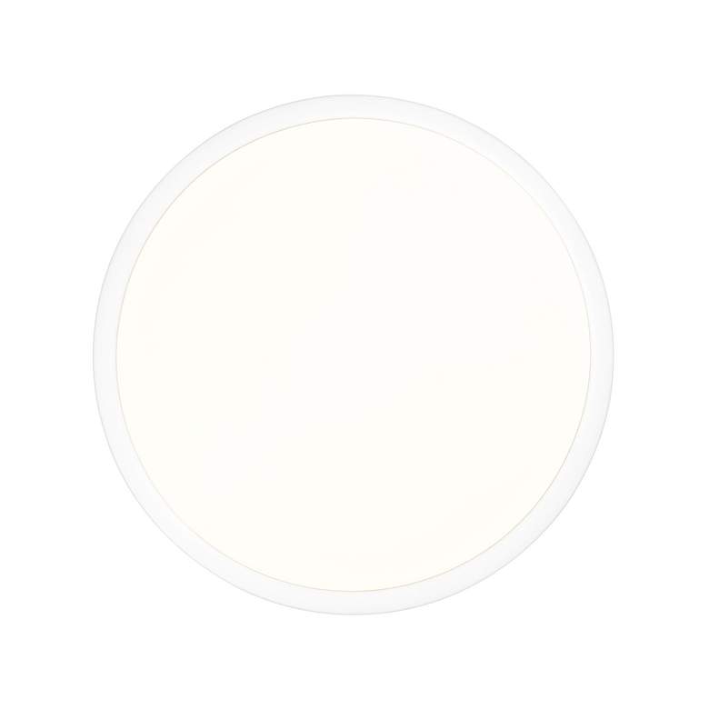 Image 5 Gabi 10" Wide LED Flush Mount in Matte White with Opal more views