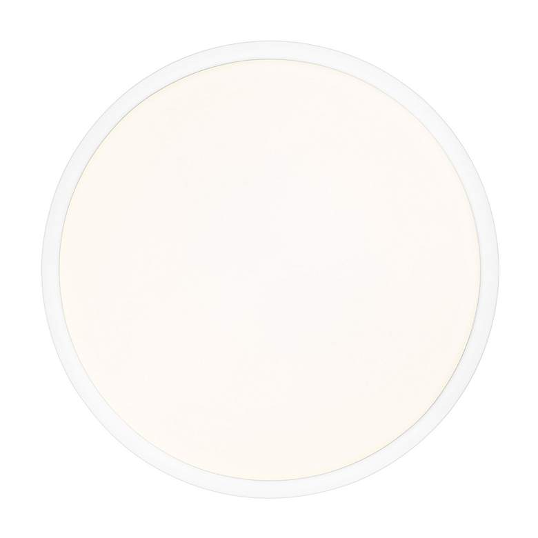 Image 5 Gabi 12 1/4" Wide LED Flush Mount in Matte White with Opal more views