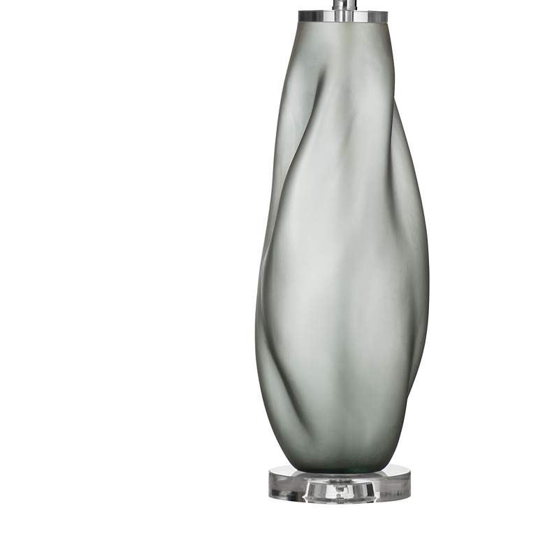 Image 3 Gabon 33" High Gray Table Lamp more views