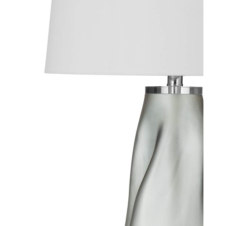 Image 4 Gabon 33" High Gray Table Lamp more views