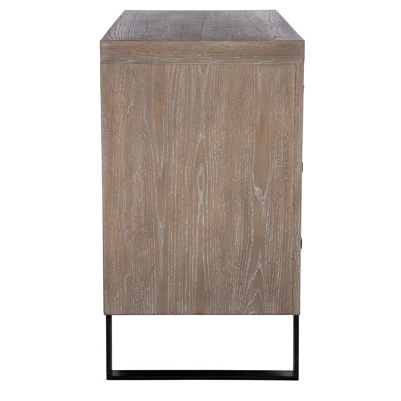 Image 6 Gabriel 42" Wide x 32" High Light Oak Accent Chest more views