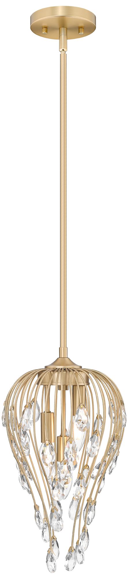 Gabriella by Z-Lite 9 inch Modern Gold 3 Light Pendant