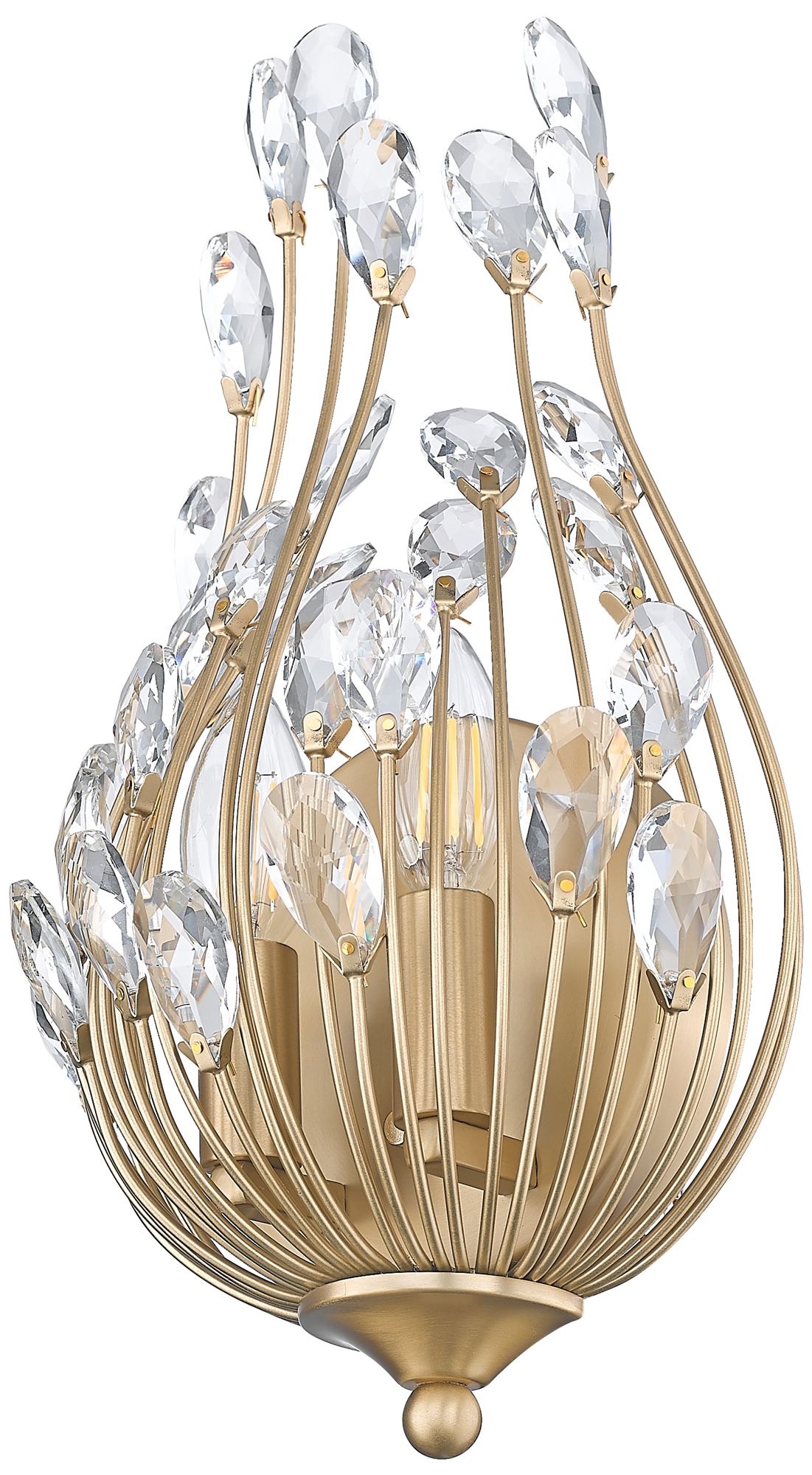 Image 7 Gabriella by Z-Lite Modern Gold 2 Light Wall Sconce more views