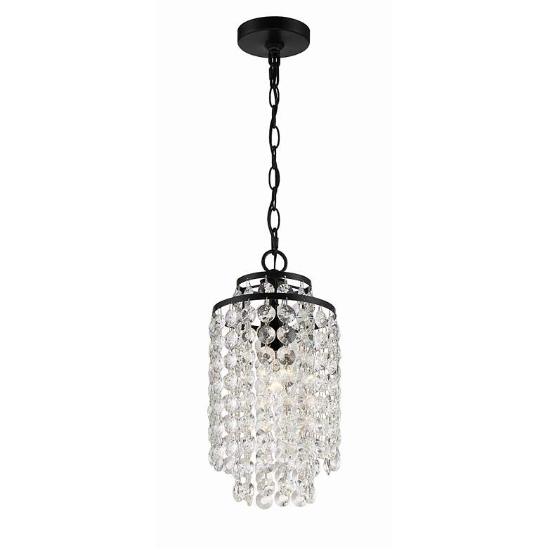 Image 3 Gabrielle 1 Light Matte Black Chandelier more views