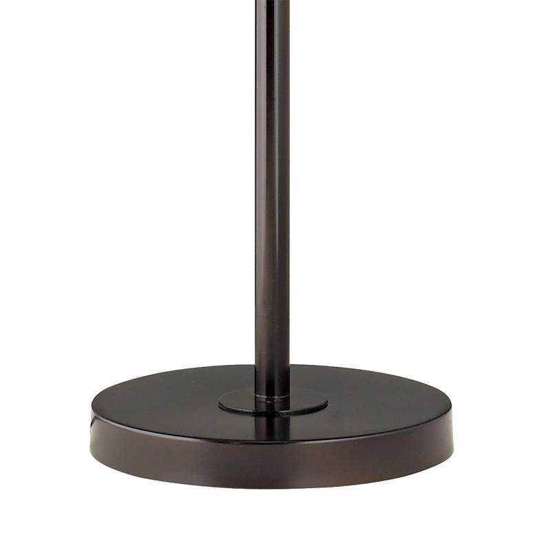 Image 5 Gabrielle 60 1/2"H Bronze Swing Arm Floor Lamp with Kinmen Gray Shade more views