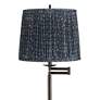 2_Gabrielle 60 1/2"H Bronze Swing Arm Floor Lamp with Sally Green Shade more views