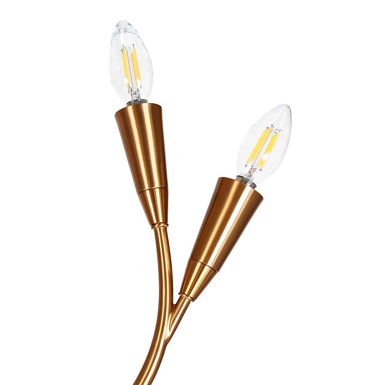 Image 6 Gadtefu 12-Light Gold Chandelier more views
