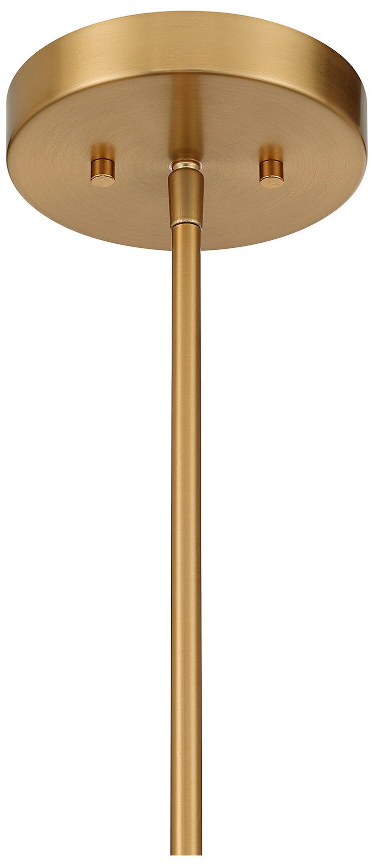 Image 4 Gaia 6-Light Pendant in Warm Brass by Breegan Jane more views