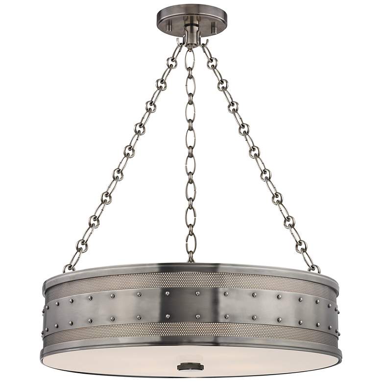 Image 1 Gaines 4 Light Pendant - Historic Nickel