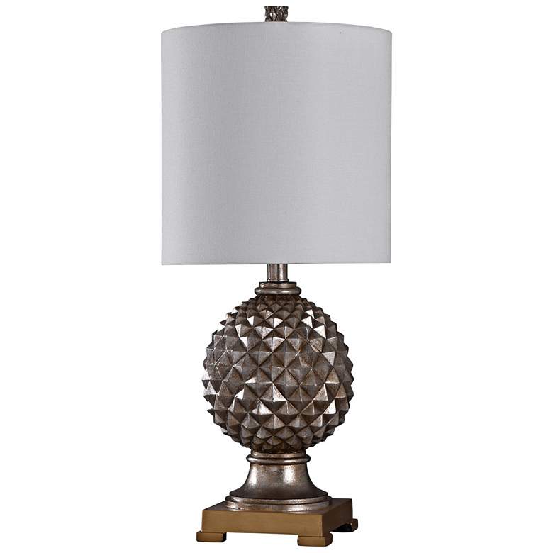 Image 1 Gala With Dunbrook Antique Silver and Copper Table Lamp