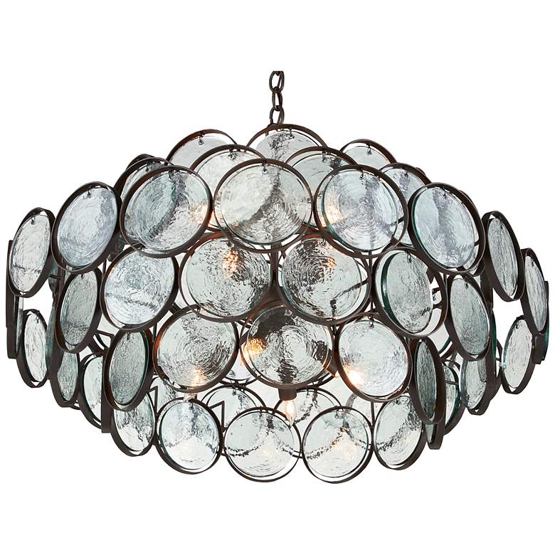 Image 3 Galahad Small Recycled Glass Chandelier more views