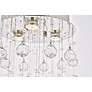 5_Galaxy 3 Lt Chrome Flush Mount Clear more views