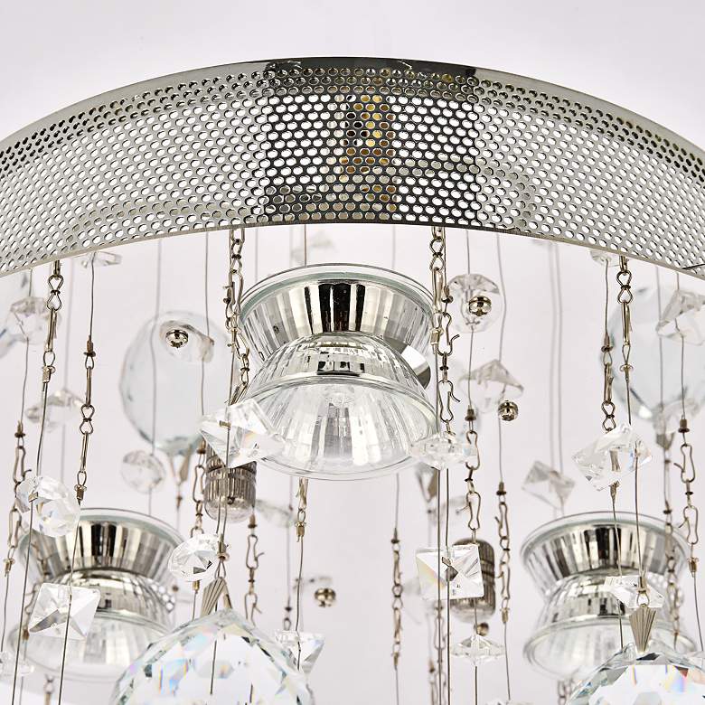Image 6 Galaxy 3 Lt Chrome Flush Mount Clear more views
