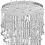 3_Galaxy 36" Wide Chrome and Crystal 16-Light Chandelier more views