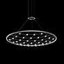 4_Galaxy Matrix 48" Round LED Pendant w/ 20' Cord/Cable - Satin Alum more views