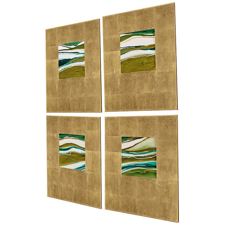 Image 2 Galaxy Series I 20"W x 24"H Wall Sculpture Set of 4 more views