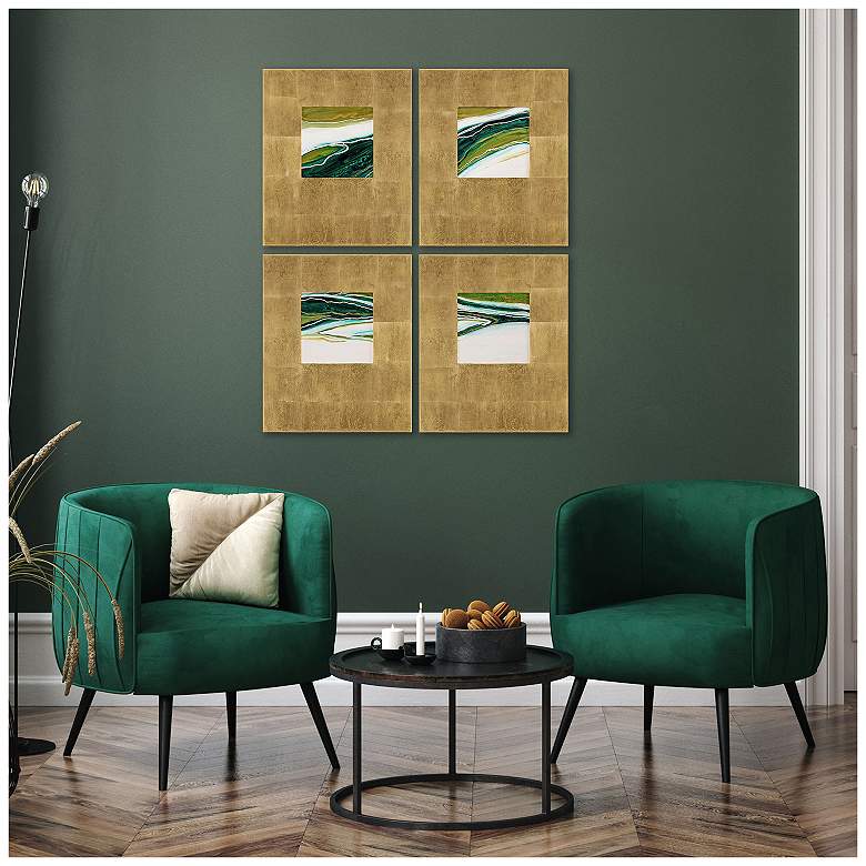Image 4 Galaxy Series II 20"W x 24"H Wall Sculpture Set of 4 more views