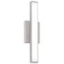 1_Gale 18" High Textured Gray LED Outdoor Wall Light