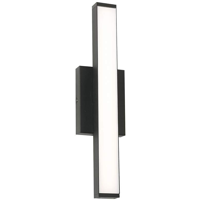Image 1 Gale 18 inch Outdoor LED Sconce - Black