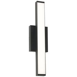 Gale 18&quot; Outdoor LED Sconce - Black