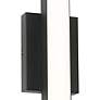 Gale 18" Outdoor LED Sconce - Black