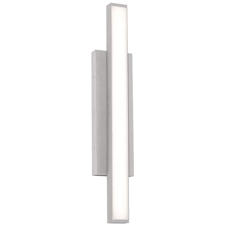 Image 1 Gale 18" Outdoor LED Sconce - Grey