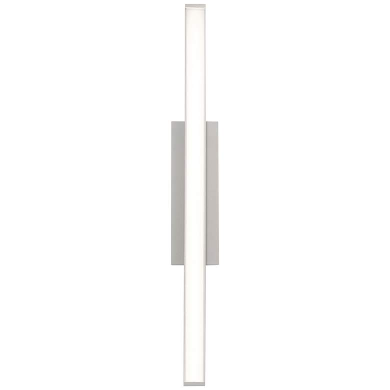 Image 2 Gale 36" Outdoor LED Sconce - Grey more views