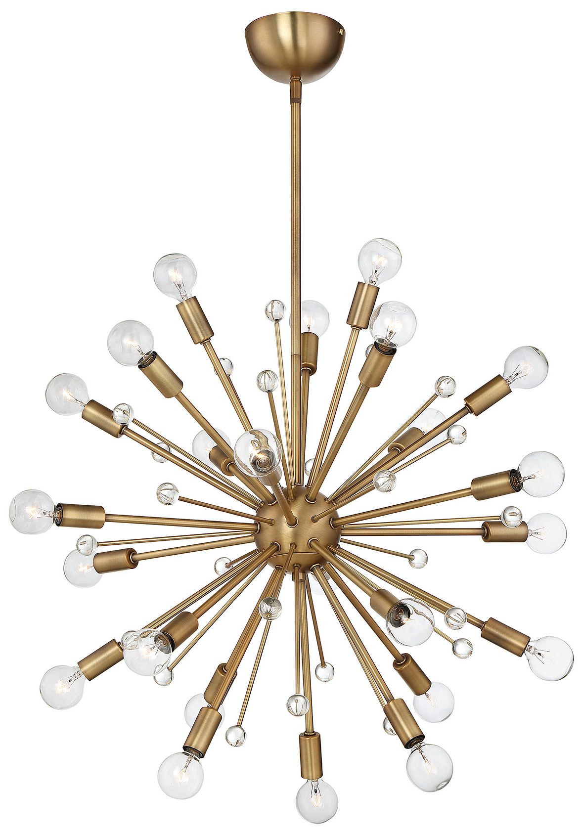 Image 3 Galea 24-Light Chandelier in Warm Brass more views