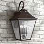 Galena 25 1/2" High Sable Steel Outdoor Wall Light