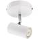 Galena 8" Wide White Finish LED Track Fixture by Pro Track