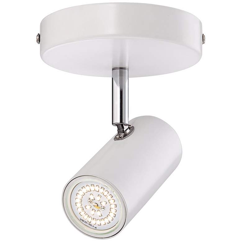 Image 4 Galena 8 inch Wide White Finish LED Track Fixture by Pro Track more views