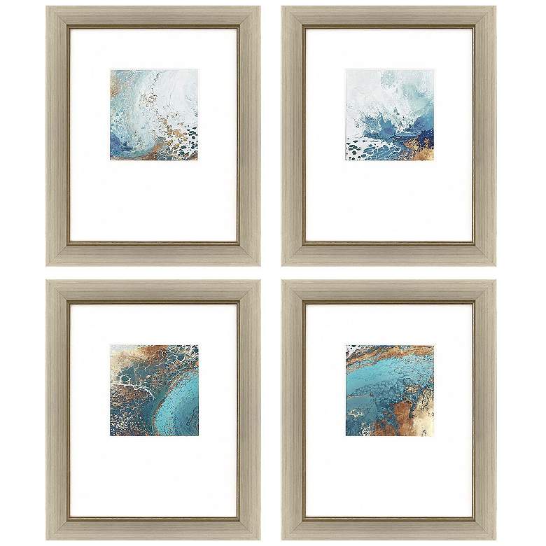 Image 1 Galene 17"W x 20"H Framed Art Set of 4