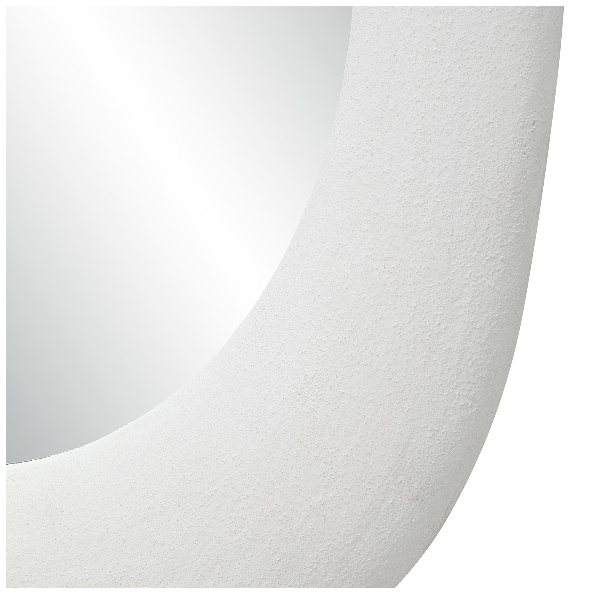 Image 3 Galera 45" H x 30" W Wall Mirror, White Stucco more views