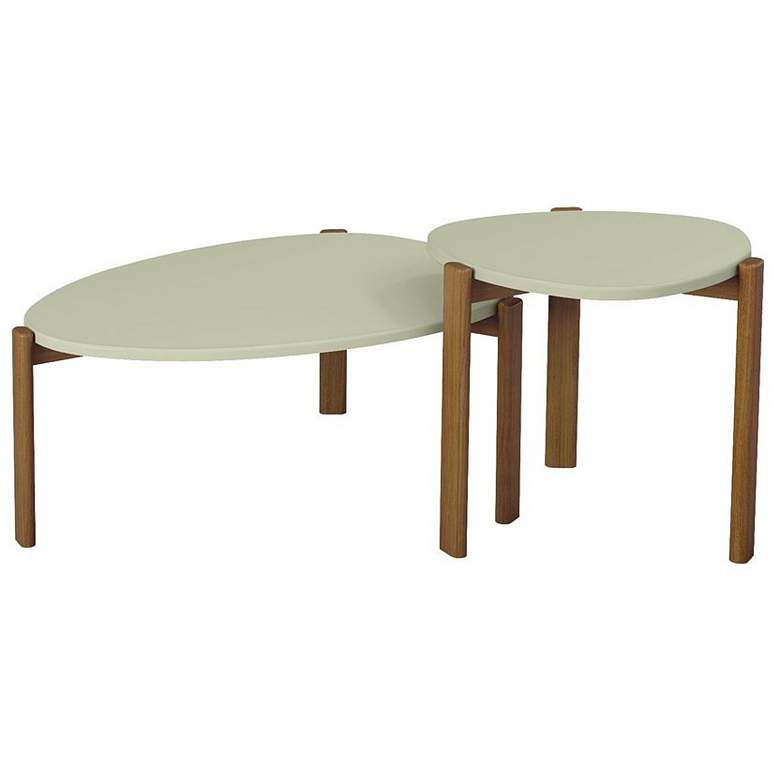 Image 1 Gales End Table and Coffee Table in Pistachio Green
