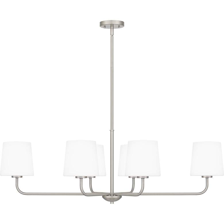 Image 4 Gallagher 6-Light Brushed Nickel Island Light more views