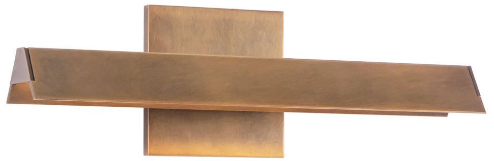 Image 6 Galleria 15-in Vintage Brass dimmable LED Wall/Picture Light more views