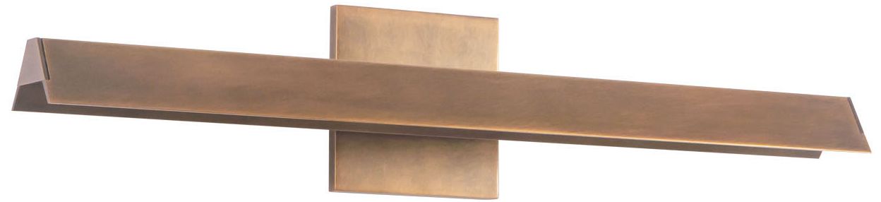 Image 3 Galleria 23-in Vintage Brass dimmable LED Wall/Picture Light more views