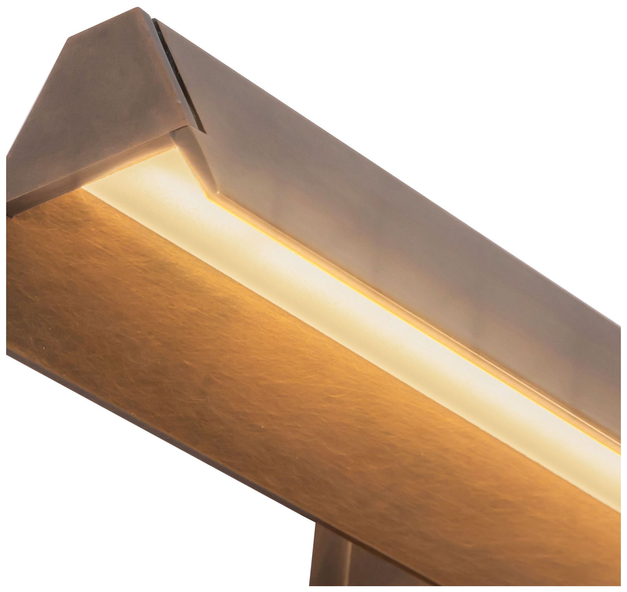 Image 5 Galleria 23-in Vintage Brass dimmable LED Wall/Picture Light more views