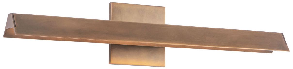 Image 6 Galleria 23-in Vintage Brass dimmable LED Wall/Picture Light more views