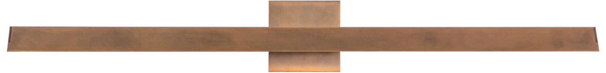 Image 2 Galleria 37-in Vintage Brass dimmable LED Wall/Picture Light