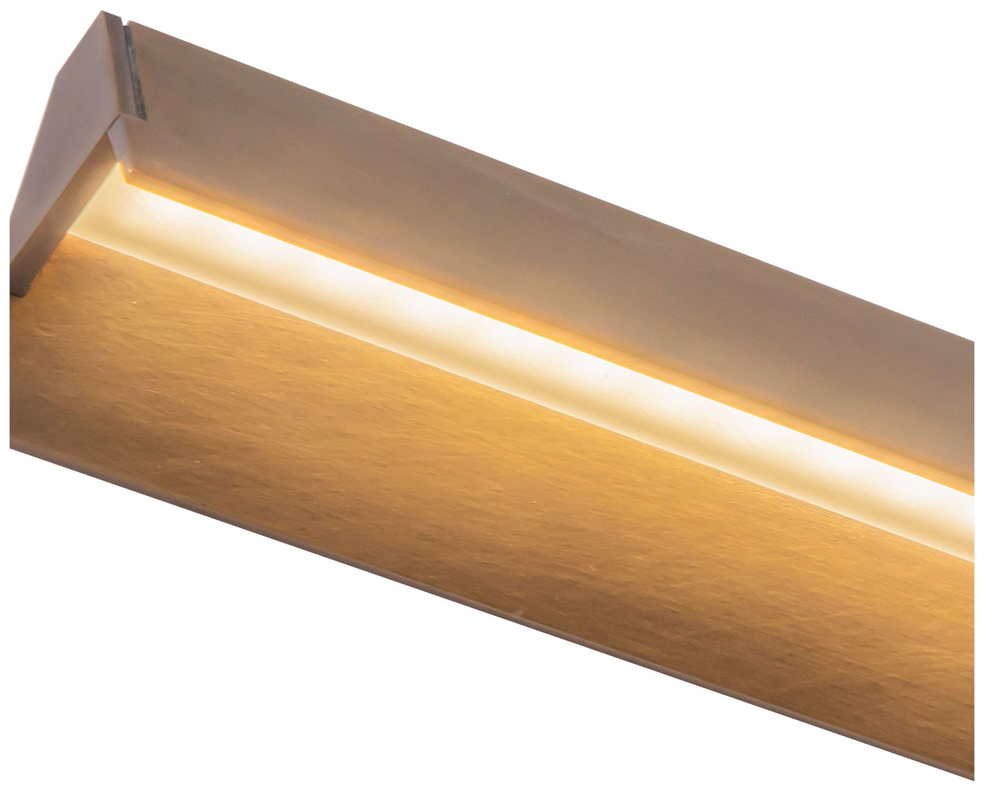 Image 5 Galleria 37-in Vintage Brass dimmable LED Wall/Picture Light more views