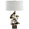 Gallery 24.7"H Soft Gold Twofold Table Lamp With Natural Anna Shade