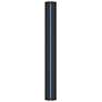 Gallery 35.6" High Acrylic Blue Oil Rubbed Bronze Sconce