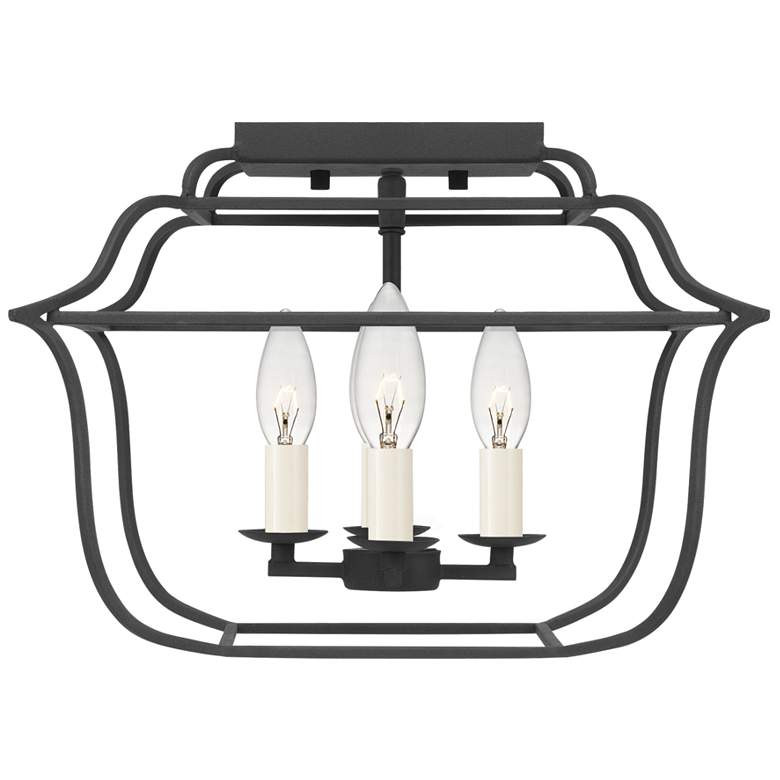 Image 3 Gallery 4-Lt Royal Ebony Semi-flush more views