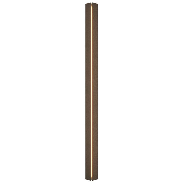 Image 1 Gallery 59.2" High Decaf Acrylic Large Bronze Sconce