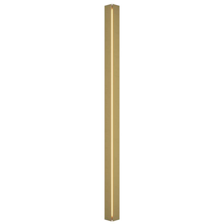 Image 1 Gallery 59.2 inch High Decaf Acrylic Large Modern Brass Sconce